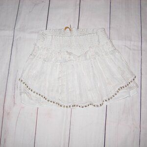 Ramy Brook Tiered Lined Micro Mini Skirt XS